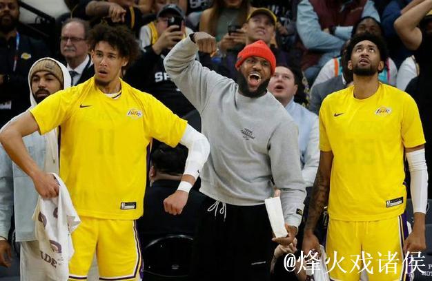 格林33分浓眉30+13詹姆斯21+13 火箭险胜湖人